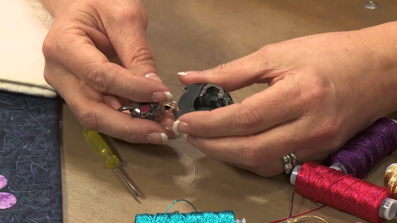 How to Adjust Machine Tension for Bobbin Work with Beth Ferrier YouTube