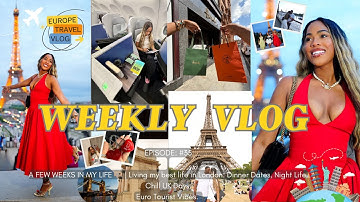 A FEW WEEKS IN MY LIFE 🫶🏽 | Living my best life in London: Dinner Dates, Night Life, Chill UK Days.