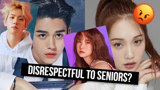 Idols Who Are Accused of DISRESPECTING SENIORS