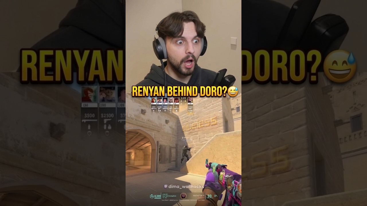 Dima Watching Renyan Get Behind Doro 😭 #dima_wallhacks