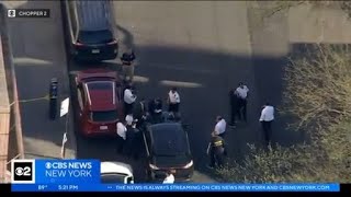 Police: Suspect armed with knife shot by officer in Queens