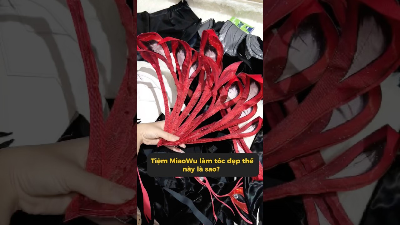 Phụ kiện tóc bản da của Ying quá đỉnh! Mỗi sợi đều có lõi thép uốn được #meowcosplay #shorts