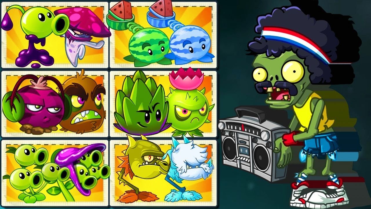 BEST Random Pair Teams Vs Boom Box Zombies Level -10_Who Will Win? PvZ 2 Challenge