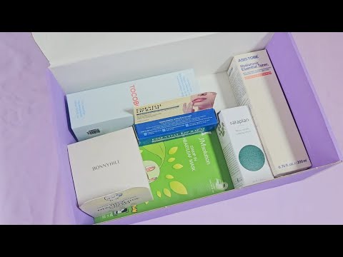 Распаковка бьюти-бокса из "Подружки" | Бьюти-бокс с корейской косметикой