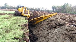 World's Biggest Plow - Extreme Bulldozer Ploughing Field  !!!