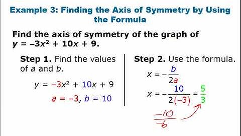 Algebra 1.5: Characteristics of Quadratic Functions Lesson video