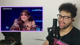 RYSSI AVILA - Nakapagtataka | Solo Round | IDOL PHILIPPINES - SINGER HONEST REACTION