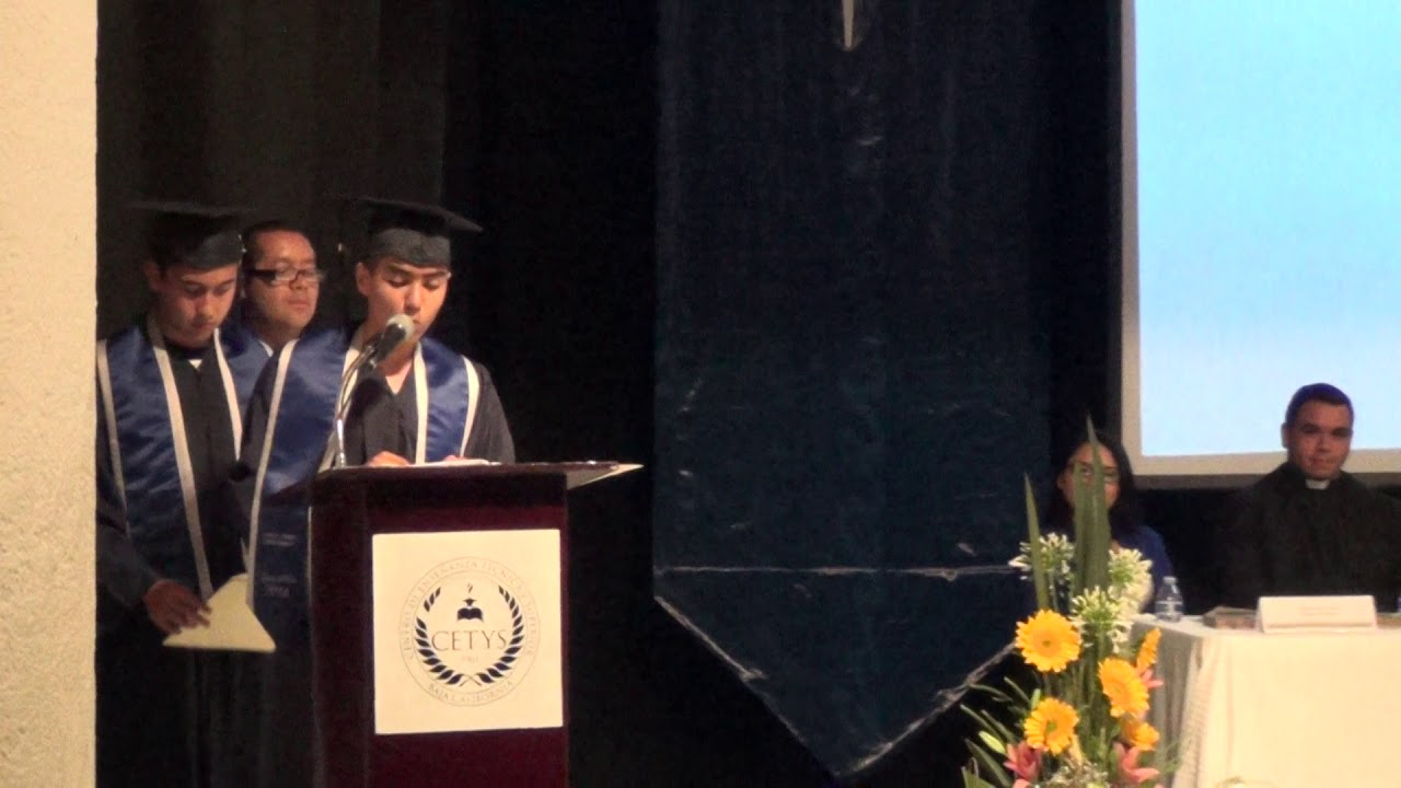 Discurso de Fin de Cursos Erik Curiel - YouTube