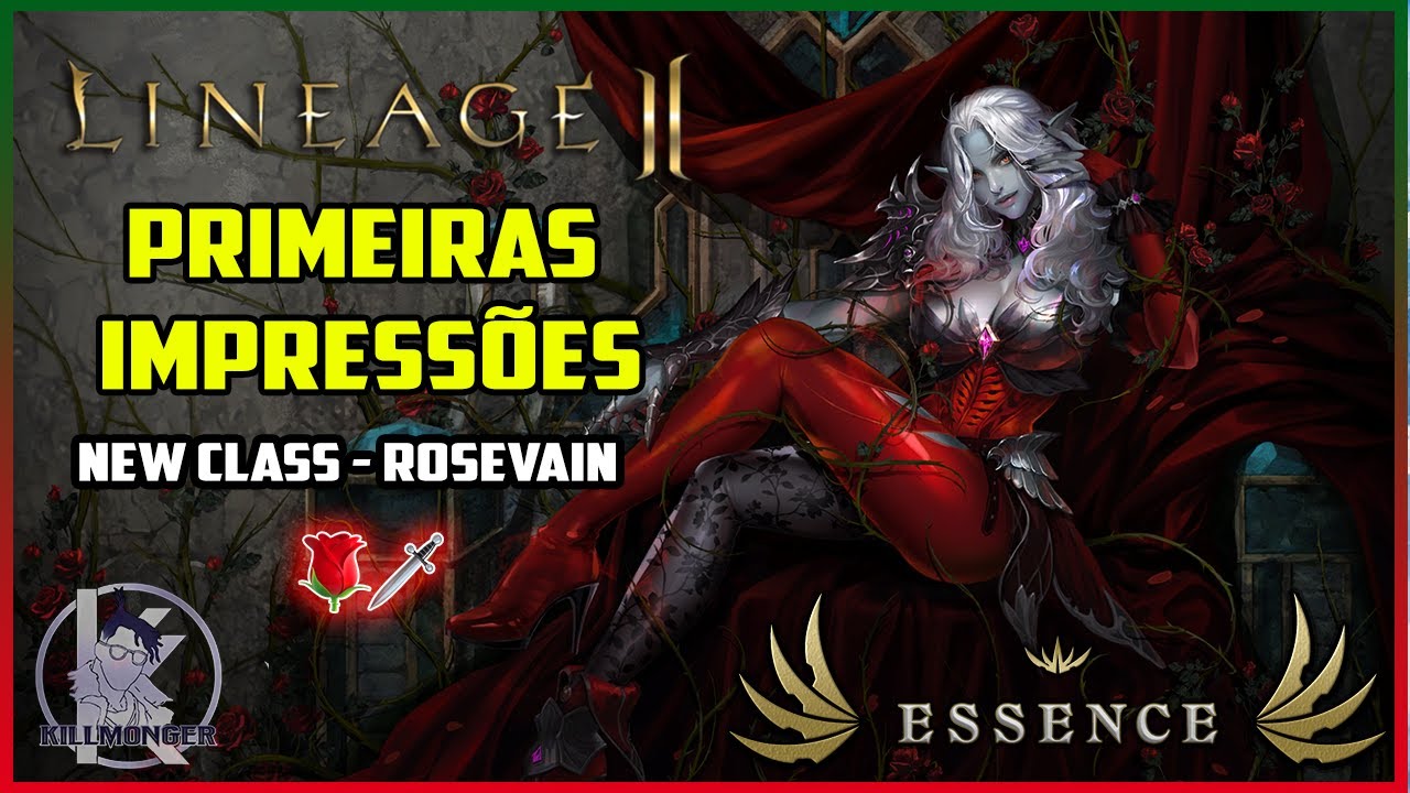 LINEAGE 2 - GUIA DEFINITIVO NOVA CLASSE RoseVain 🌹🗡 - YouTube