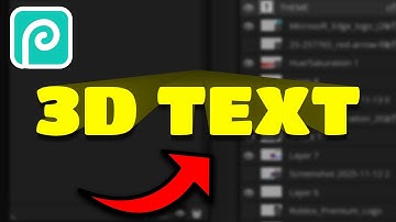 How To Create 3D TEXT in Photopea