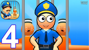 Prison Life: Idle Game - Gameplay Part 4 Stickman Jail Worker, Prison Boss, Stickman Prison Escape
