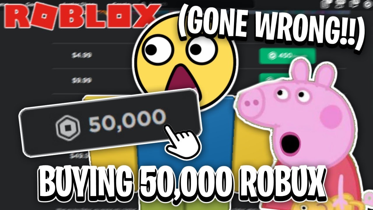 Buying Over 50 000 Robux Giving Away Robux Gone Wrong Youtube - robux dissapearing from account in bloxburg