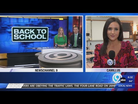 West Genesee High School English Teacher talks about first day of school