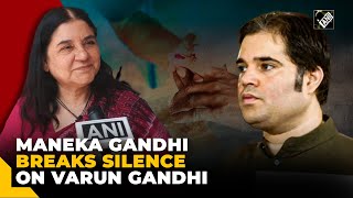 Maneka Gandhi breaks her silence on Varun Gandhi not contesting Lok Sabha election from Pilibhit