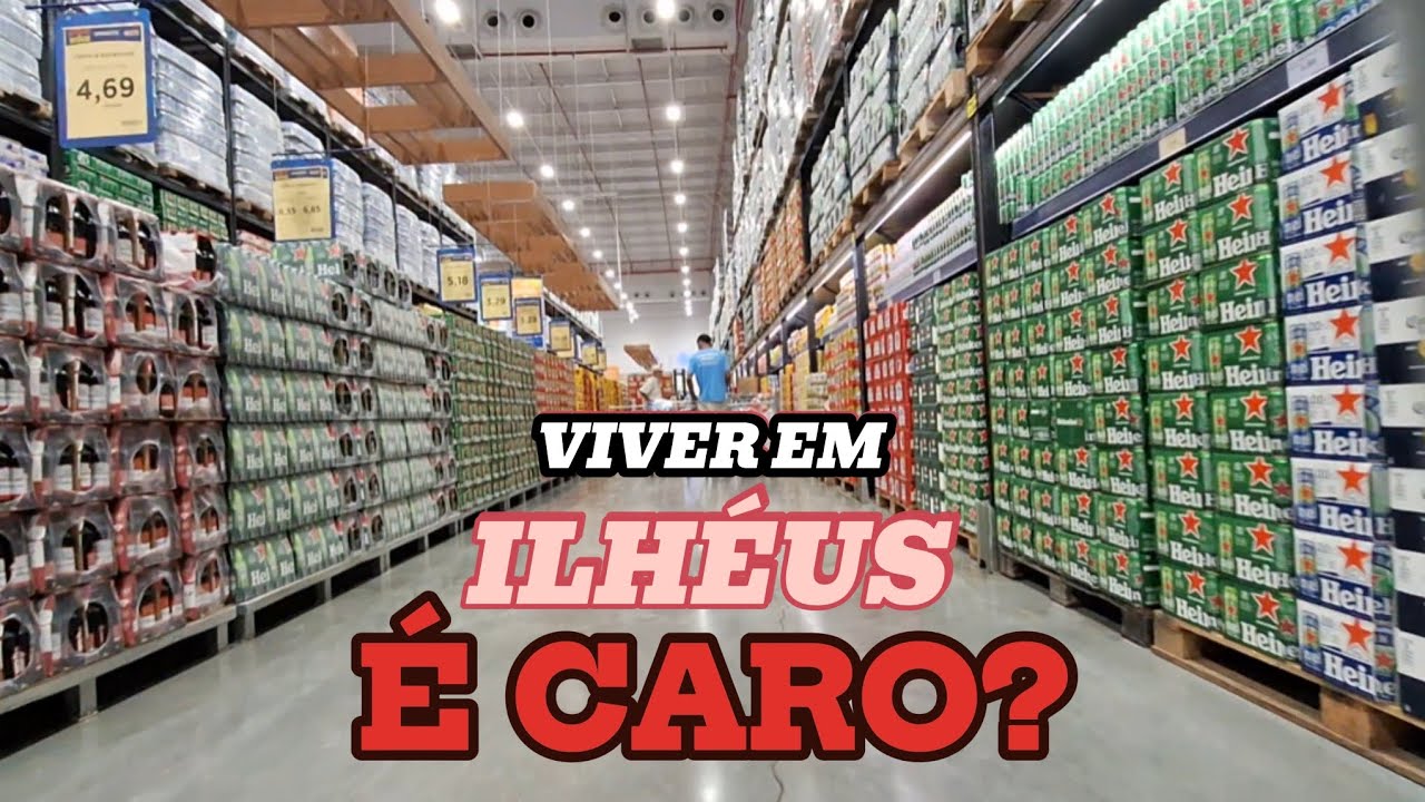 CUSTO DE VIDA em ILHÉUS: É Caro Morar no litoral?😬💰