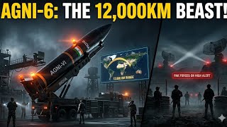 Agni-6 Missile Update: 🚀 India’s 12,000KM ICBM!