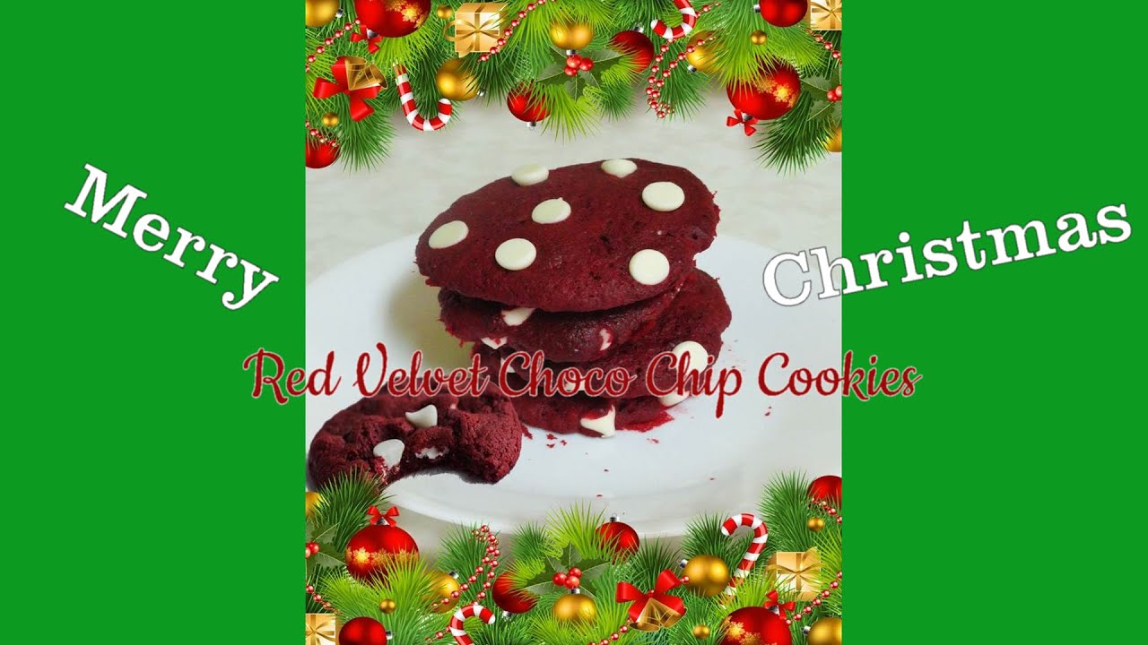 5-Minutes Red Velvet Choco Chip Cookies Video Recipe by Bhavna | Bhavna