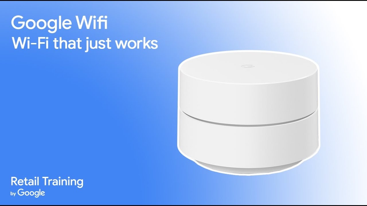 Google Wifi. Wi-Fi that just works.