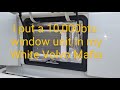 I put a 10,000btu window unit in my White Volvo!!