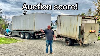 We went over budget at the equipment auction!