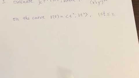 15.2 Line integrals of vector fields