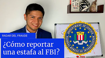 ¿Cómo se puede contactar al FBI?