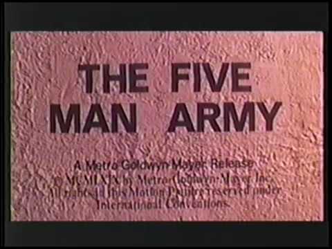 Spaghetti Western: Ennio Morricone "The Five Man Army" 1969 (Opening Credits)