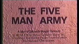 Spaghetti Western: Ennio Morricone 'The Five Man Army' 1969 (Opening Credits)