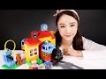凱利的樂高dufflo得寶火車套裝玩具遊戲 | 凱利和玩具朋友們 CarrieAndToys