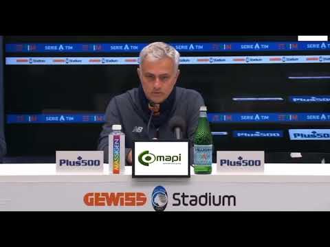 Atalanta Roma, José Mourinho: "Rimarrei sei anni sulla panchina della AS Roma"
