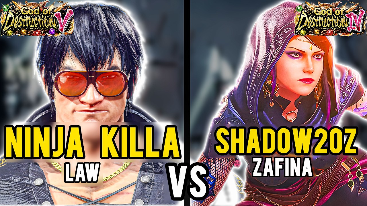 Ninja Killa’s Marshall Law vs Shadow20z Zafina – High Level Ranked Matches | Tekken 8