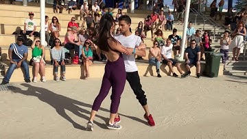 The Sandpit Zouk Demo Jane and Dhishan JRDA