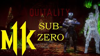 Blizzard King Sub Zero - Mortal Kombat 11 Gameplay