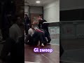 Gi sweep #combatsport #mma