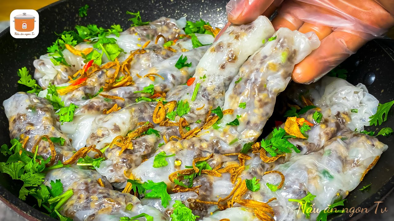 Làm BÁNH CUỐN bằng chảo chống dính – Cực Dễ, Cực Ngon!