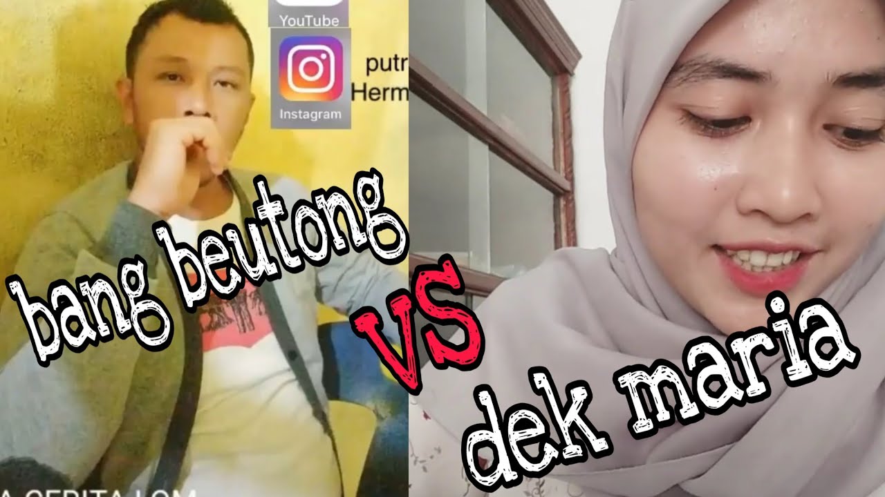 Balas pantun full durasi dek marya vs bg beutong