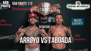 559 Fights #113 - German Taboada vs Erique Arroyo