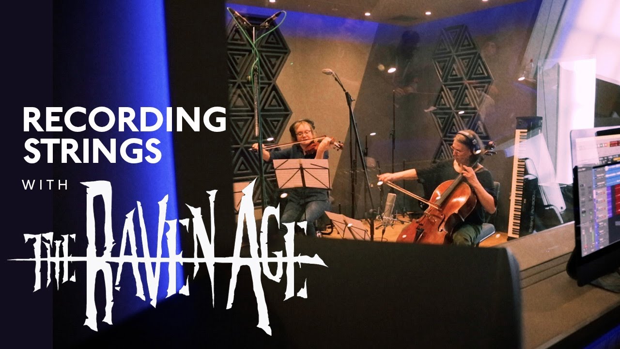 The Raven Age release new album with strings recorded at ICMP 