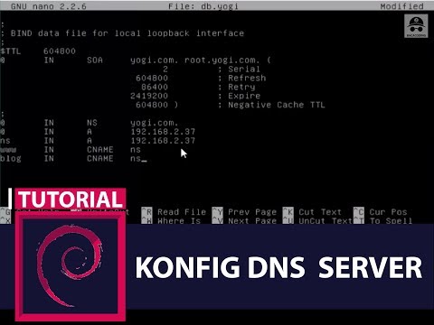 Konfigurasi DNS Server di Debian 8 (Jessie)