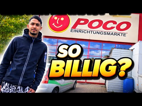 Ich war bei POCO 😱 Günstige Möbel & krasse Angebote! 🛋️🔥