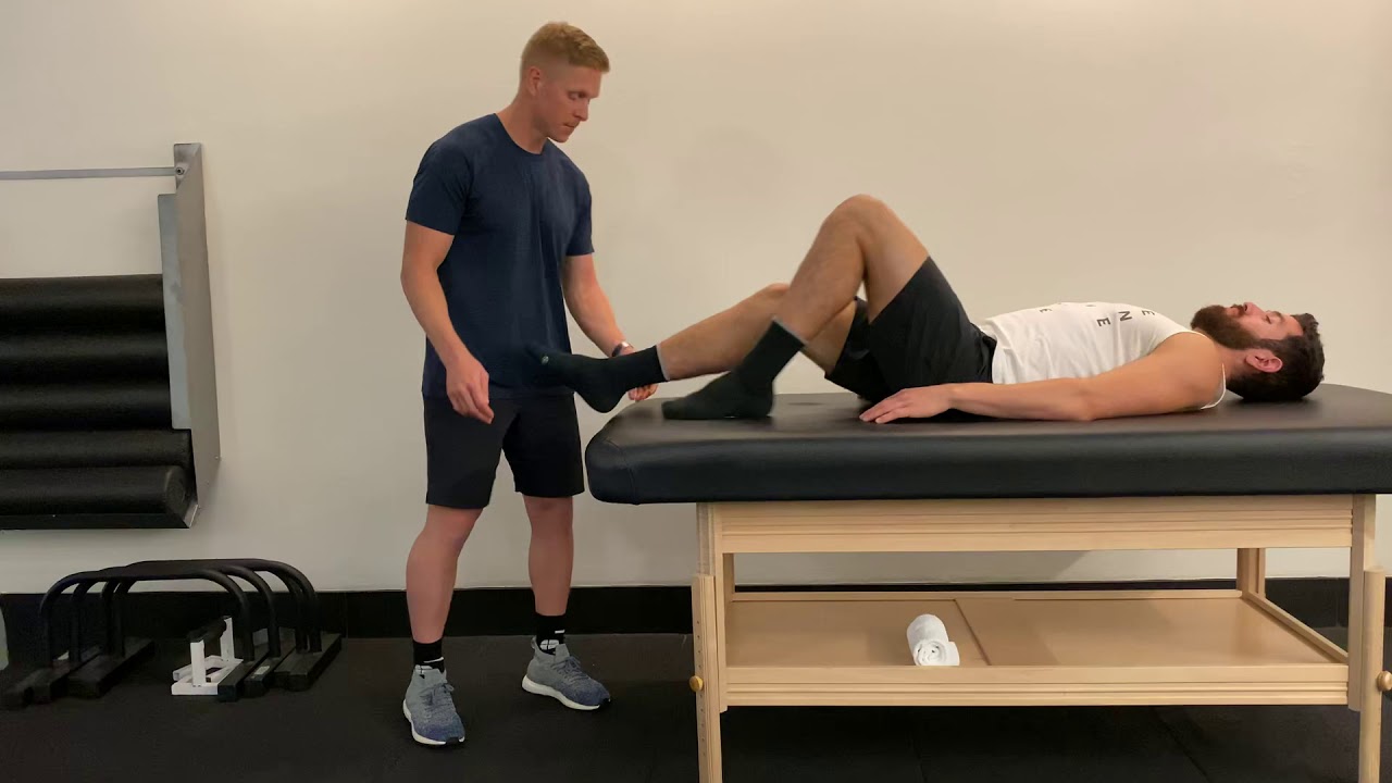 Ankle mobility assessment - YouTube