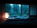 Soft Piano Music with Rain Thunderstrom On Window 🌧️ Relaxing, Deep Sleep Music, Meditation #44