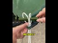 Genius 5 Second Tarp Lock Hack  #DIY
