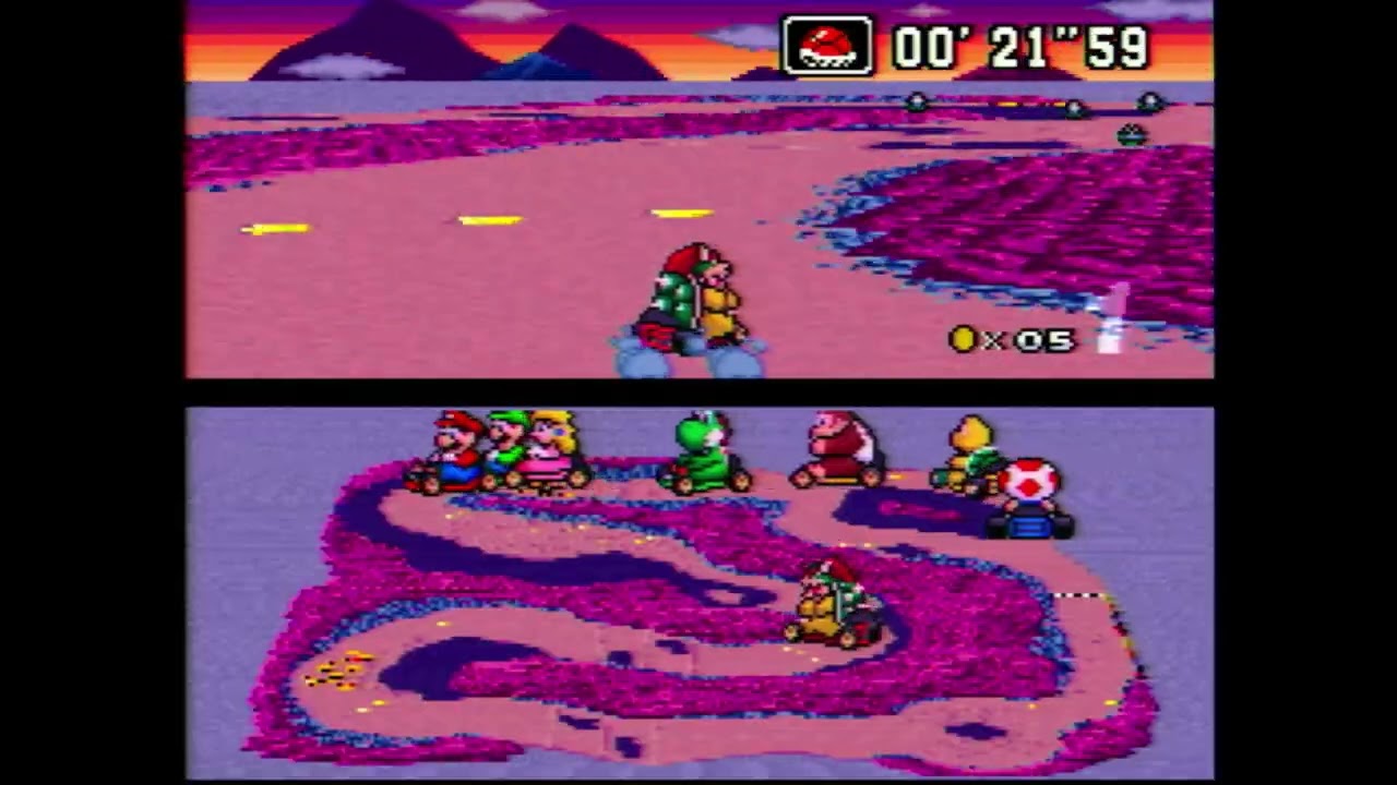 Super Mario Kart Horizons - Grand Prix 150cc Hard Mode - Moon Cup