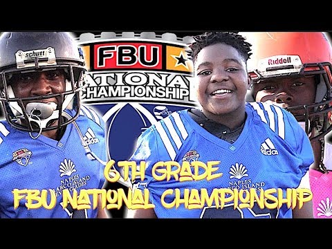 🏆🎬🌴 Tampa (FL) v Dade (Miami, FL)| 6th Grade FBU National Championship Game