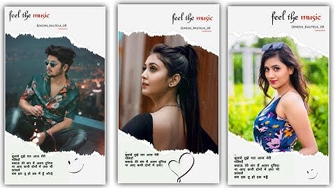 how to make trending lyrical whatsapp status kinemaster | kinemaster video editing new style 2020