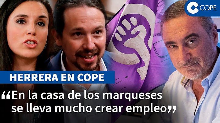 Herrera responde a Iglesias y a Montero: "Retratada por la Fiscalía"