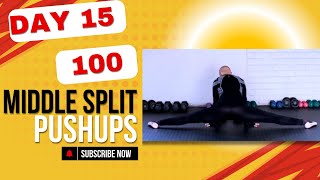 30-Day Middle Split Push-up Challenge to Fix the Final Inches of Your Splits #day15 #splitchallenge