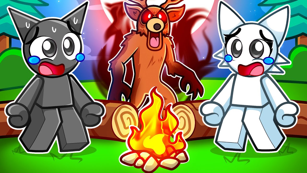 Sobrevivemos 99 NOITES no FLORESTA ASSOMBRADA! | Gray e Wenda