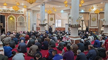 تلاوة الجمعة في جامع خالد بن الوليد القارئ عبد الملك المشايخي 17جمادي الأول 1445هجري 2023